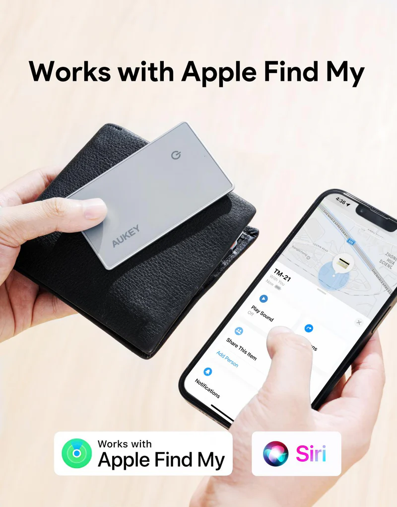  AUKEY Track Mate 3 Smart Bluetooth Tracker